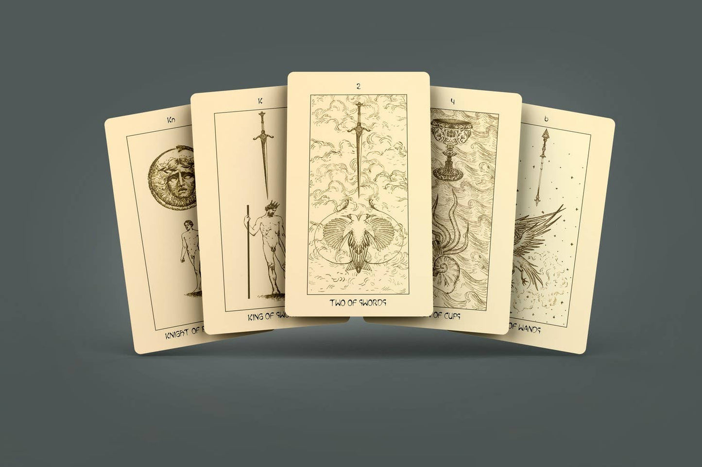 USA SELLER Regal Shadow Tarot 78-2 Extra Cards Deck Standard