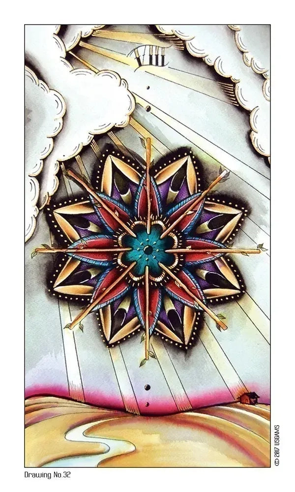 Eight Coins' Tattoo Tarot image 6