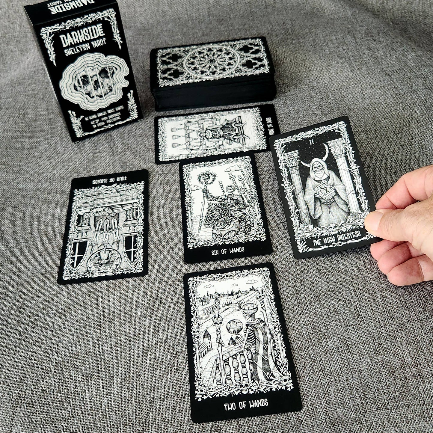 Darkside Skeleton Tarot Cards Deck