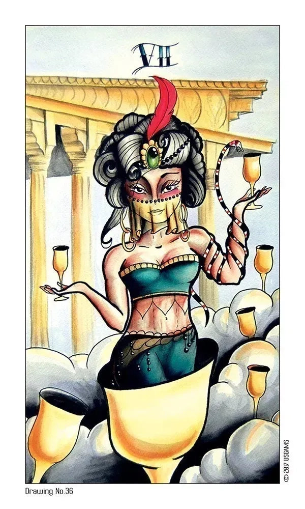 Eight Coins' Tattoo Tarot image 3
