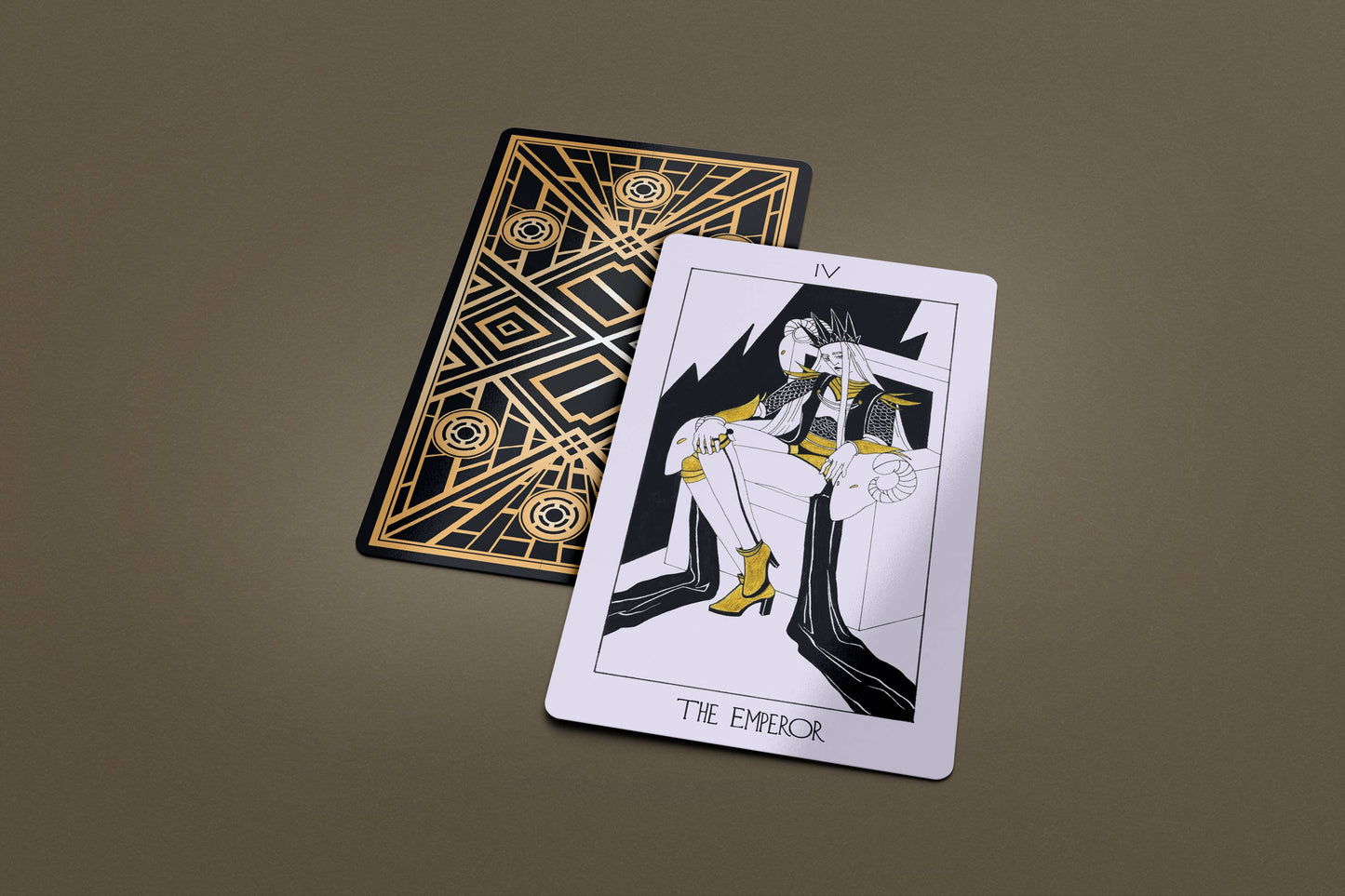 The Golden Path Tarot 78+2 Extra Cards Deck