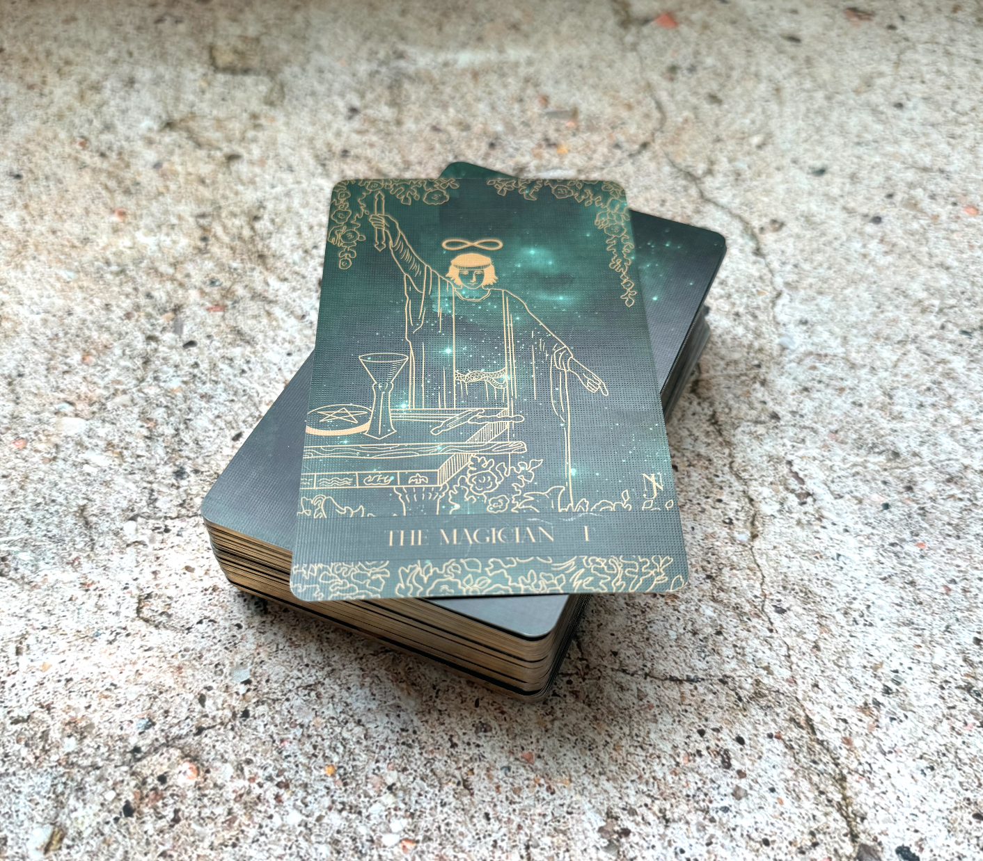 Emerald Moonlight Tarot Cards- Based on Rider Waite Tarot