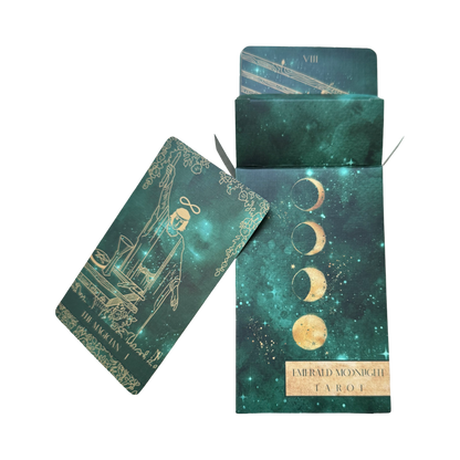 Emerald Moonlight Tarot Cards- Based on Rider Waite Tarot