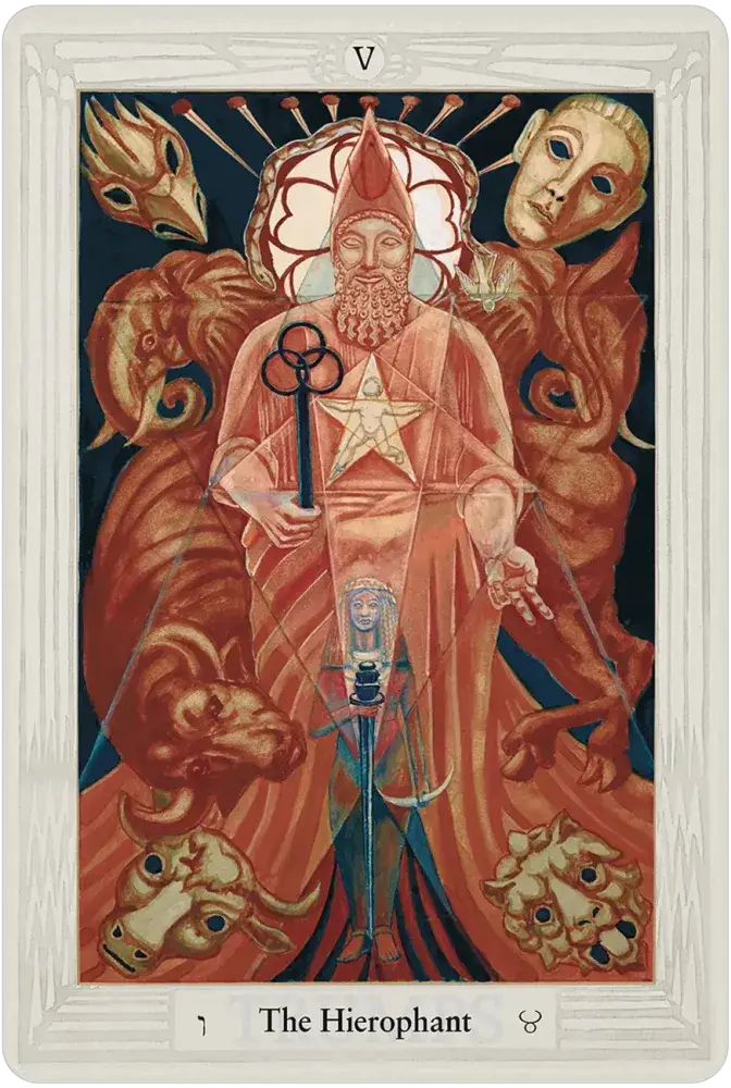 Pocket Swiss Crowley Thoth Tarot Deck