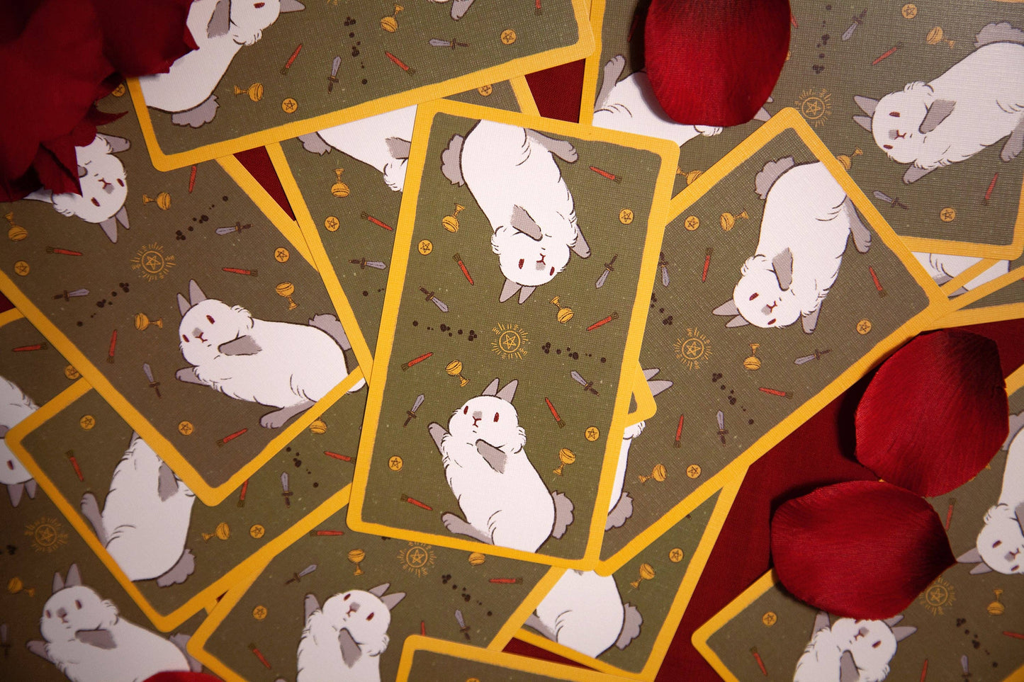 World of Bunnies Tarot: 1.0 Green