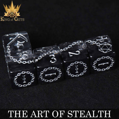 The Art of Stealth - 11 Dice Set