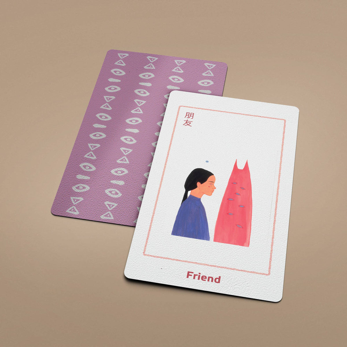 Pink Pain Tarot 78+2 Extra Cards Deck