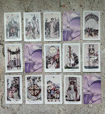 Amethyst Tarot Cards- Based on Rider Waite Tarot  