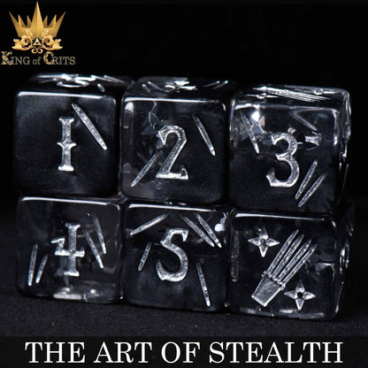 The Art of Stealth - 11 Dice Set