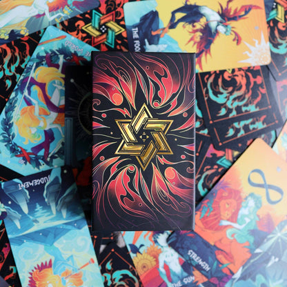 Elemental Strength Tarot: Portable