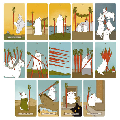 World of Bunnies Tarot: 1.0 Green