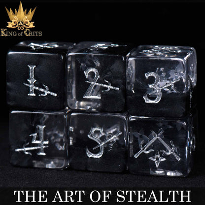 The Art of Stealth - 11 Dice Set