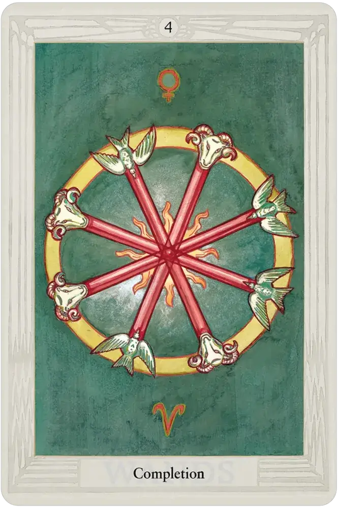 Pocket Swiss Crowley Thoth Tarot Deck