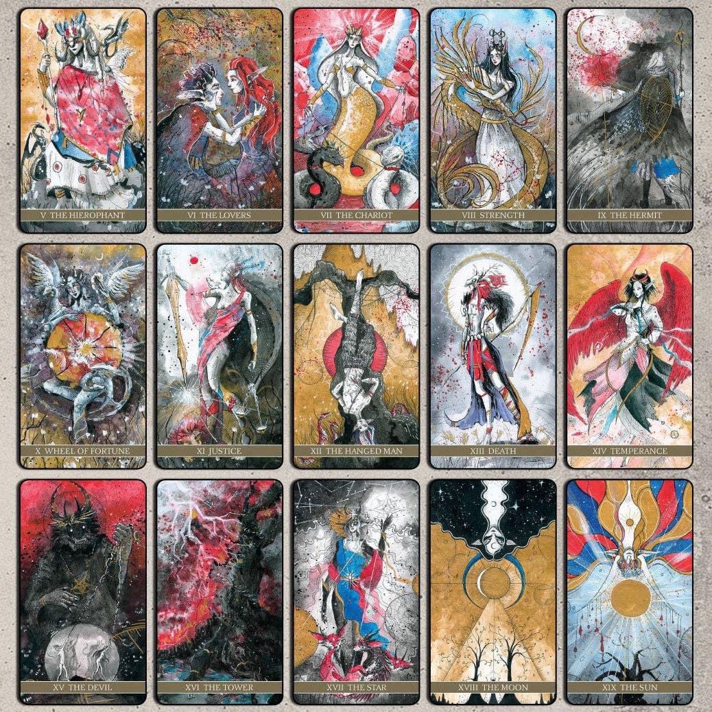 4 Worlds Tarot: Deluxe