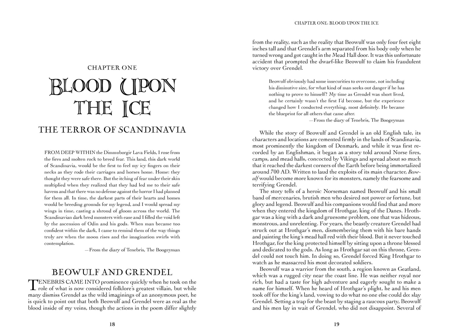 Interview with the Boogeyman: A Monster for All Times