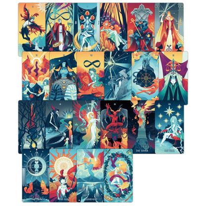 Elemental Strength Tarot: Portable