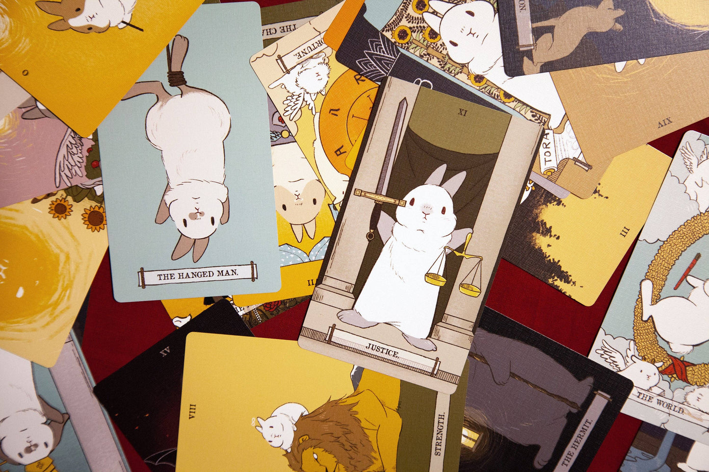 World of Bunnies Tarot: 1.0 Green
