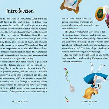 Alice in Wonderland Tarot Deck and Guidebook