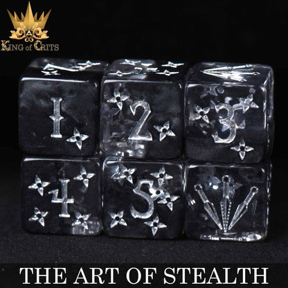 The Art of Stealth - 11 Dice Set