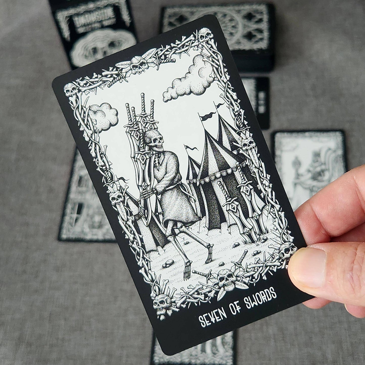 Darkside Skeleton Tarot Cards Deck