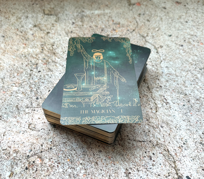 Emerald Moonlight Tarot Cards- Based on Rider Waite Tarot
