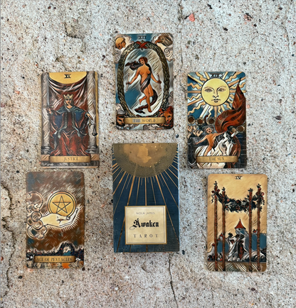 Awaken Tarot Cards- Gold Foil Edging