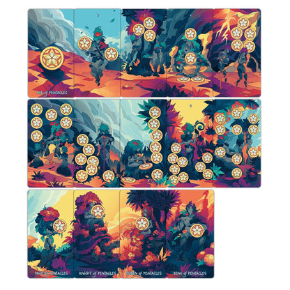 Elemental Strength Tarot: Portable