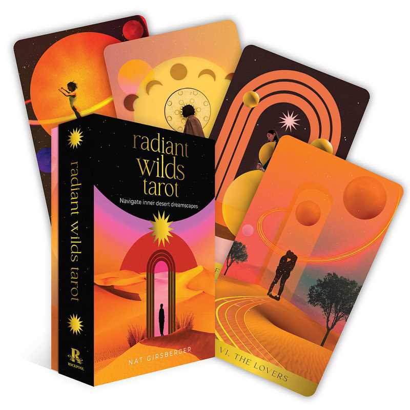 Radiant Wilds Tarot by Nat Girsberger: Flashcards; 128 pages / English