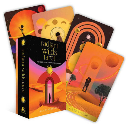 Radiant Wilds Tarot by Nat Girsberger: Flashcards; 128 pages / English