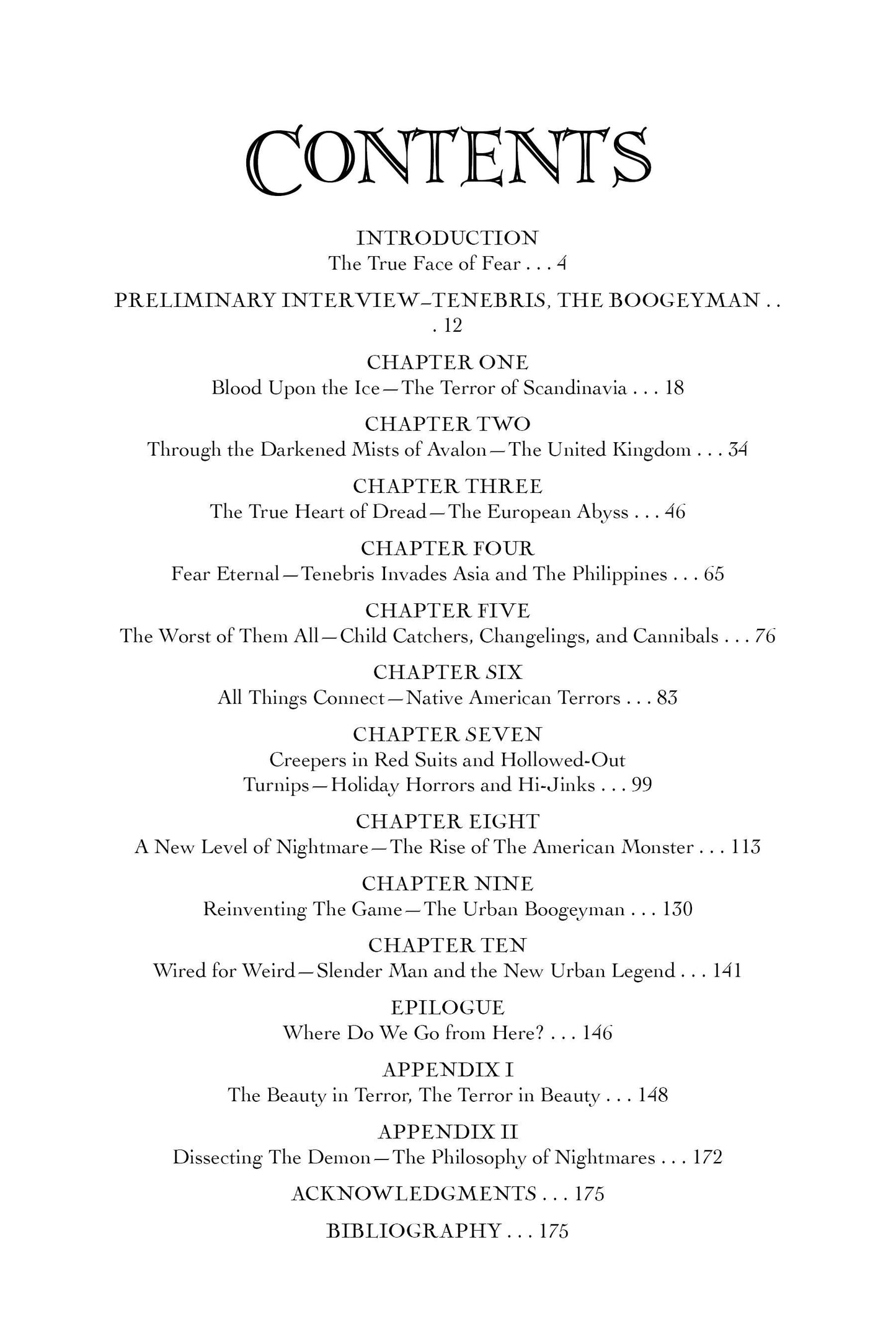 Interview with the Boogeyman: A Monster for All Times