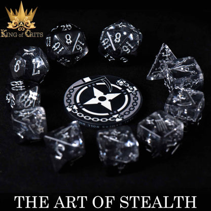 The Art of Stealth - 11 Dice Set