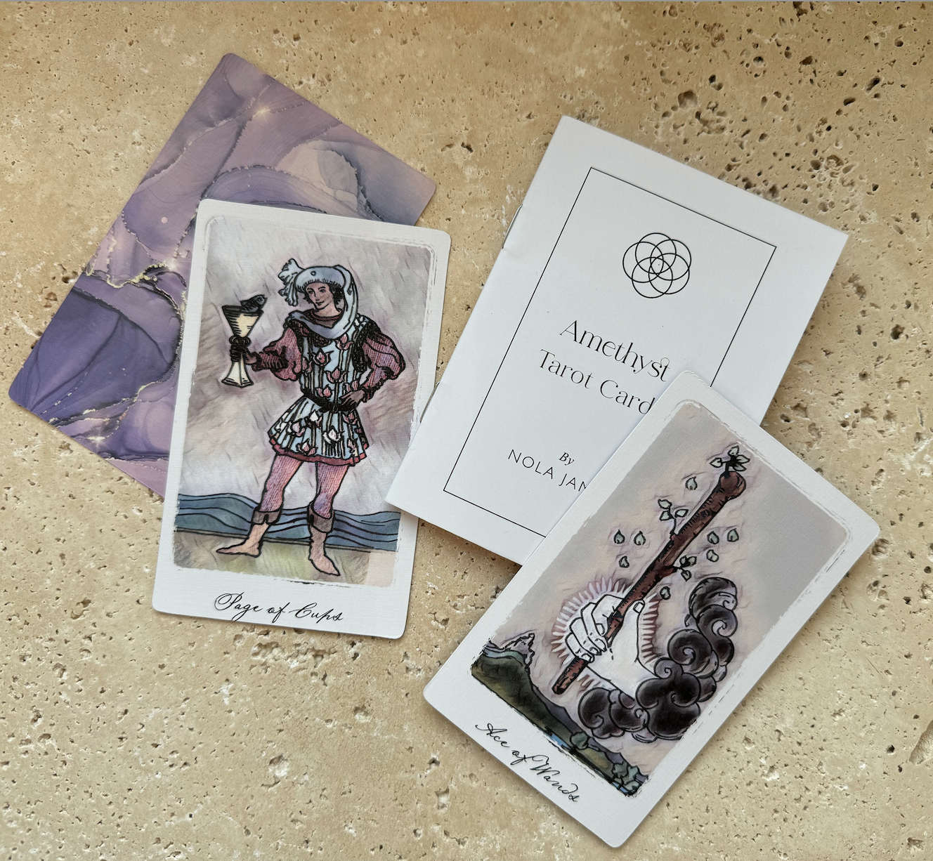 Amethyst Tarot Cards- Based on Rider Waite Tarot  