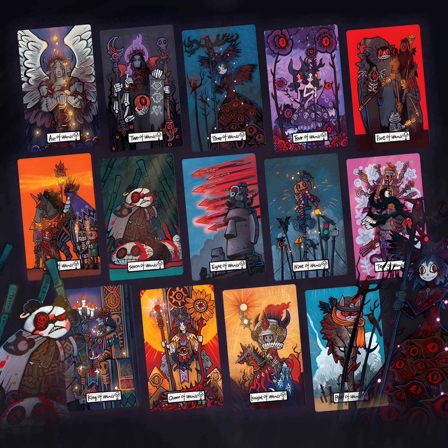 Whimsical Realm of Oddities Tarot: Deluxe
