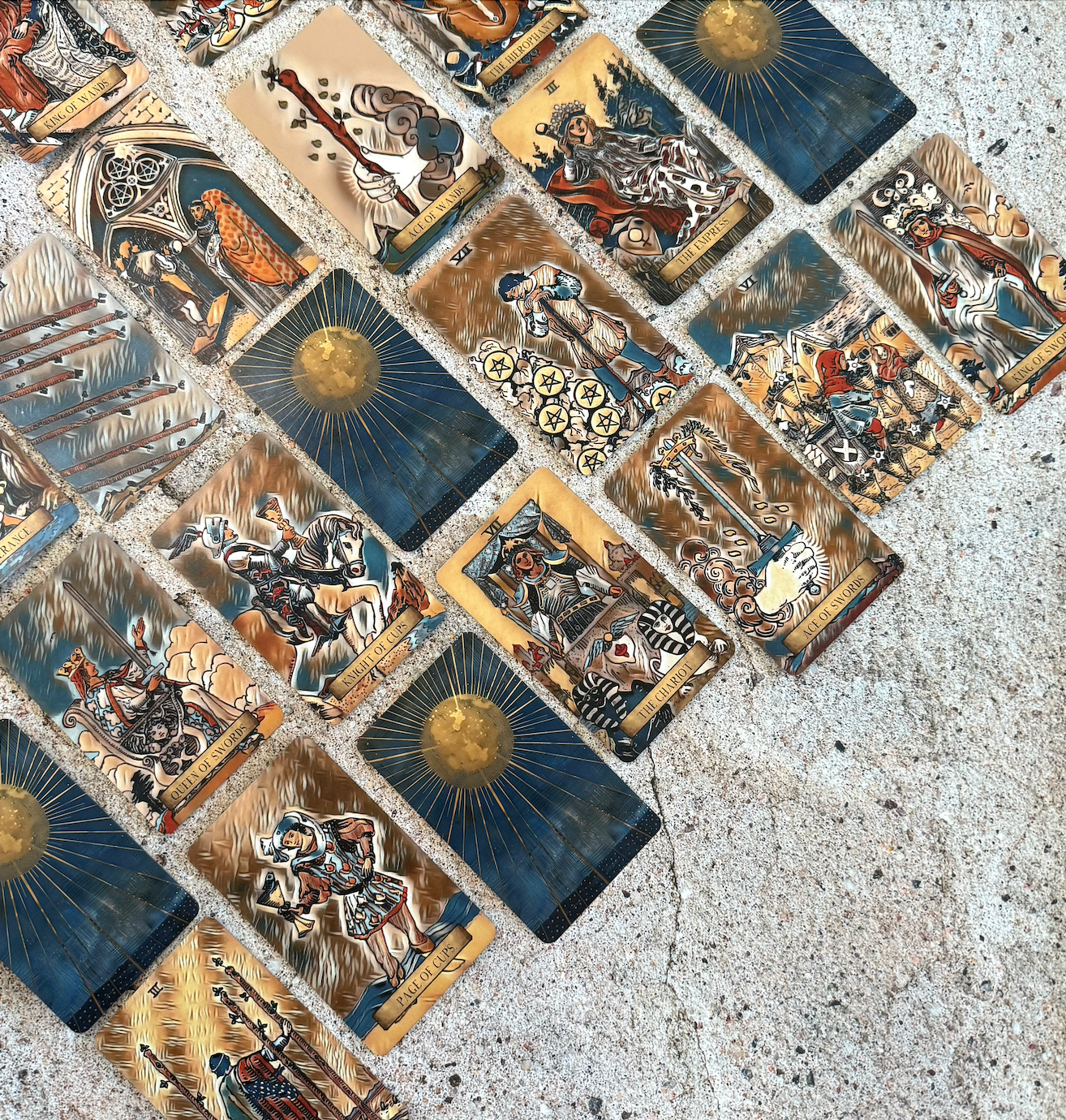 Awaken Tarot Cards- Gold Foil Edging