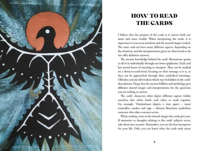 Mythologia Fennica Tarot by Susanna  Salo: Flashcards; 176 pages / English