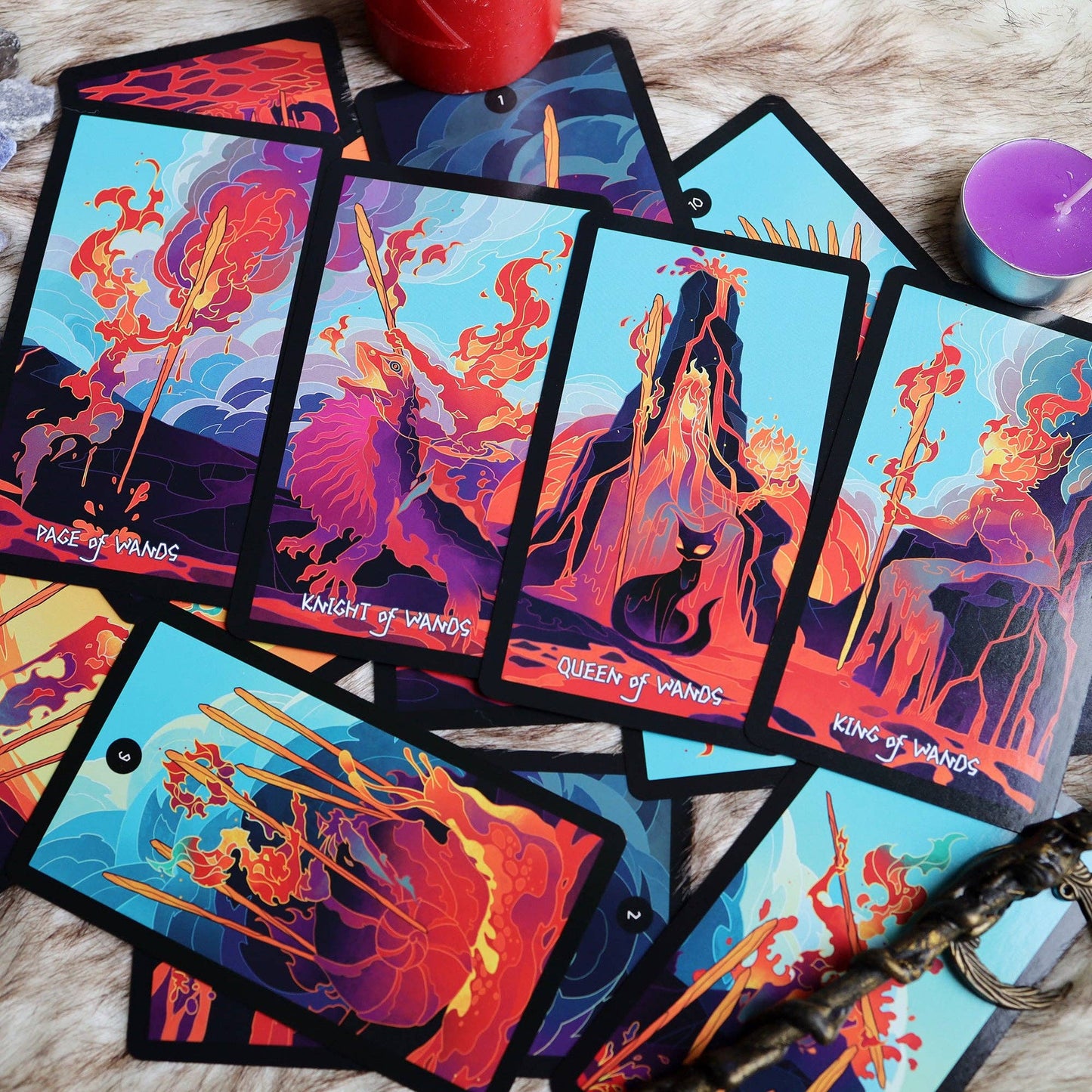 Elemental Strength Tarot: Portable