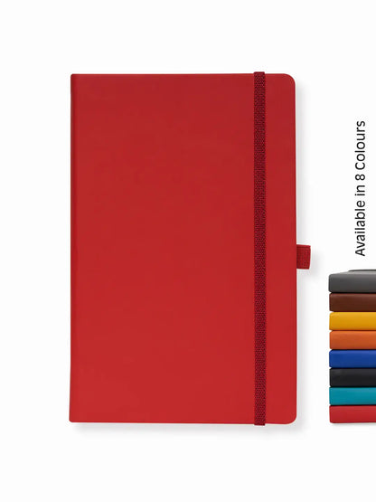 8.50 x 5.50in - A5 Notebooks - Vegan Leather - LINED: Mint / Lined