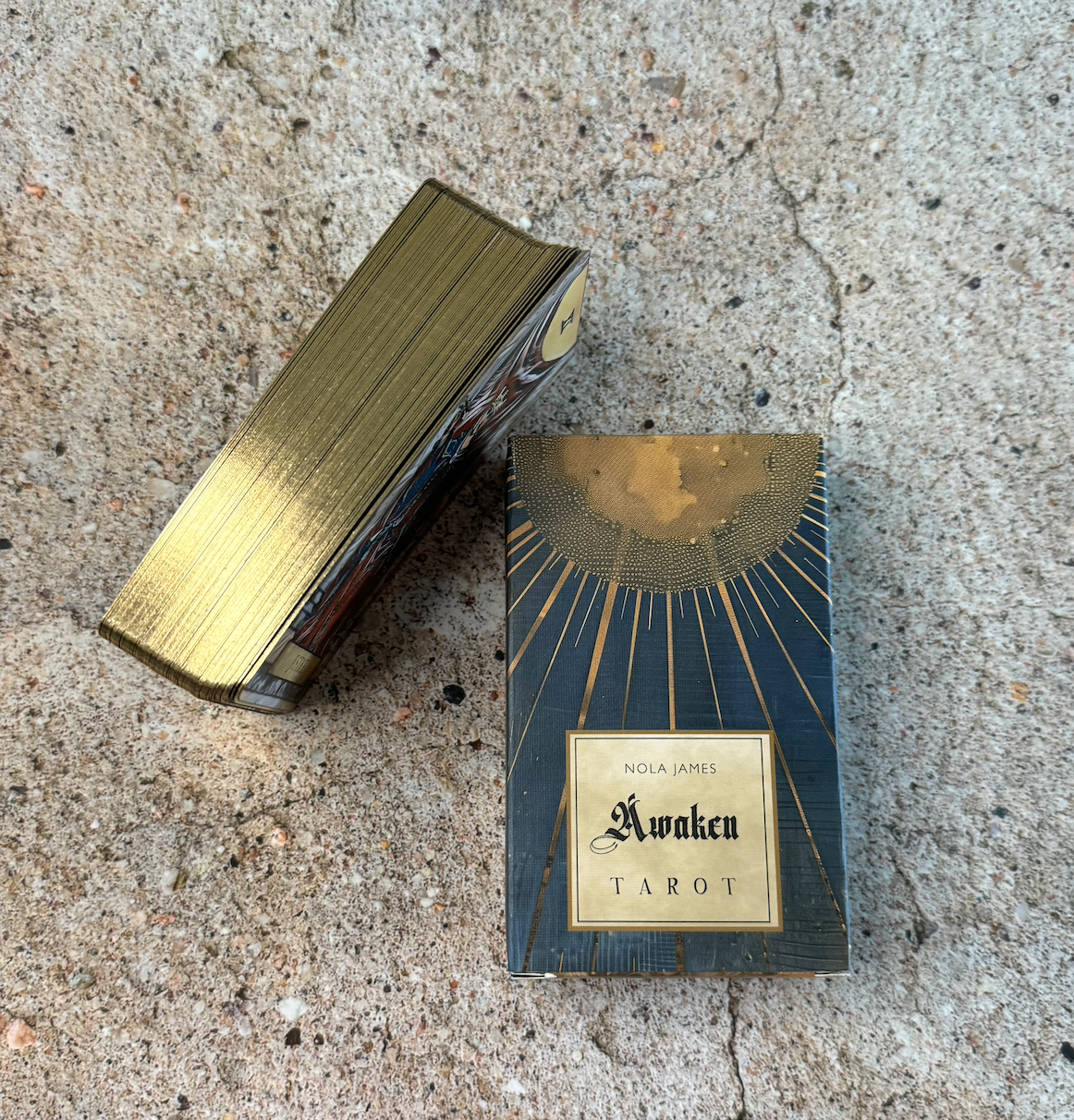 Awaken Tarot Cards- Gold Foil Edging