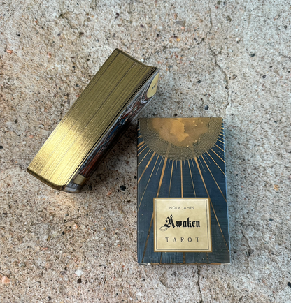 Awaken Tarot Cards- Gold Foil Edging