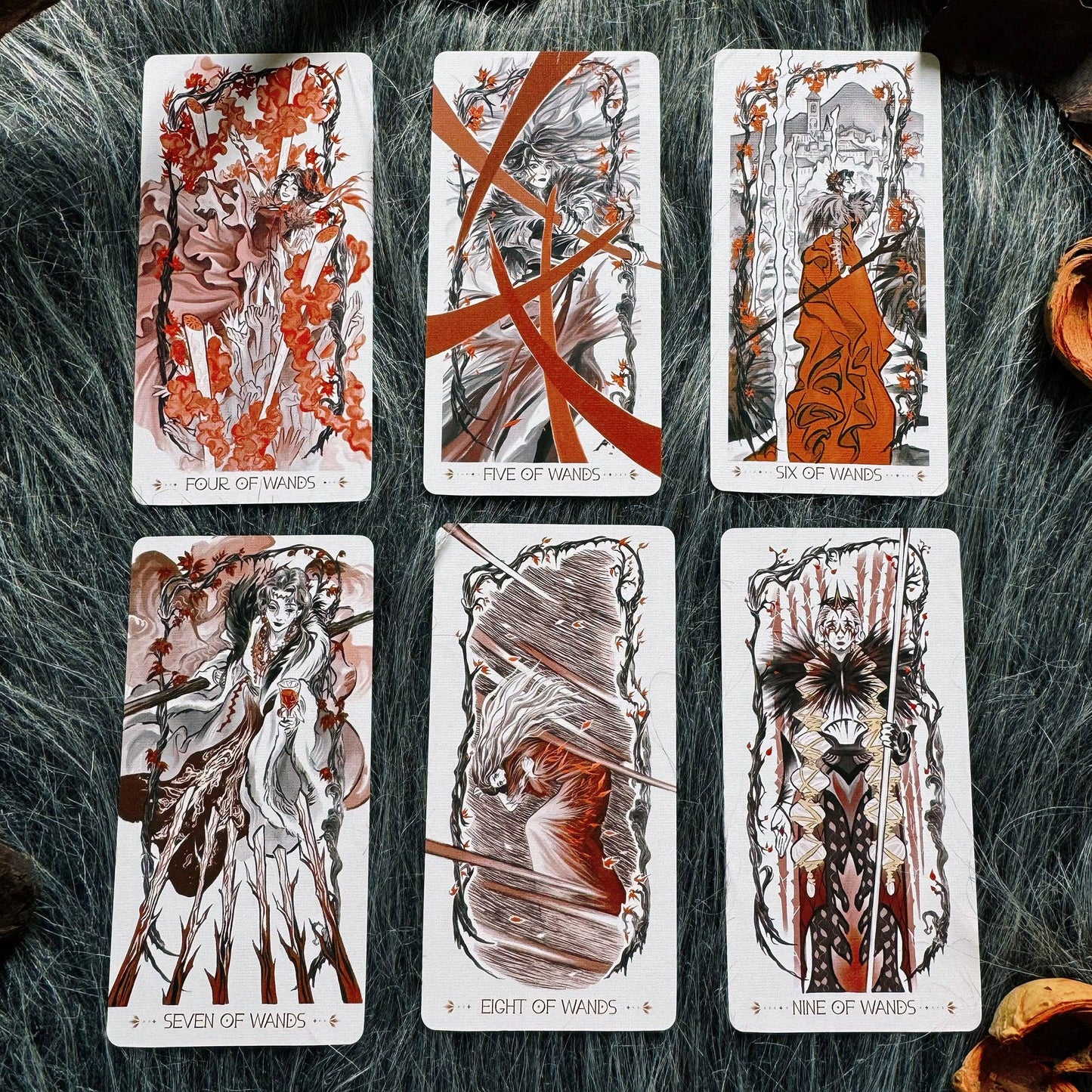 The Lighthouse in Fog Tarot: Blue / Portable