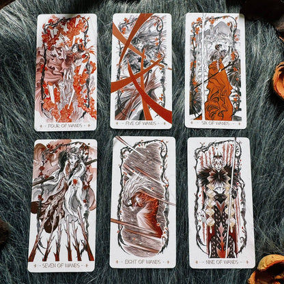 The Lighthouse in Fog Tarot: Blue / Portable