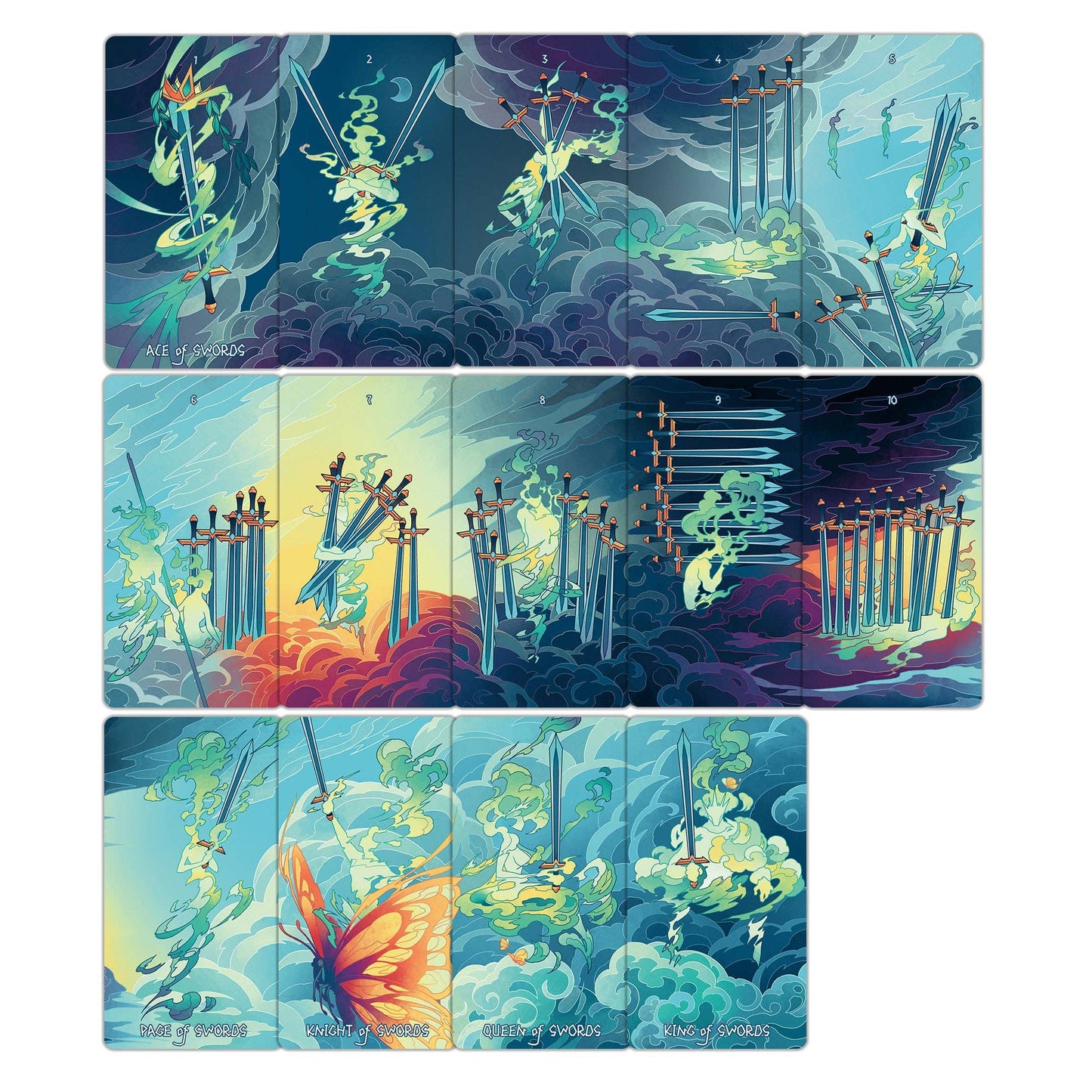Elemental Strength Tarot: Portable