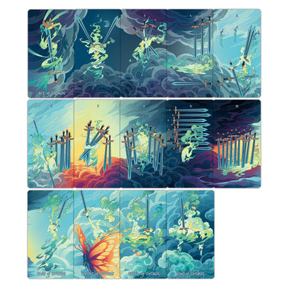 Elemental Strength Tarot: Portable
