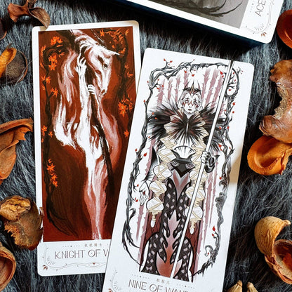 The Lighthouse in Fog Tarot: Blue / Portable