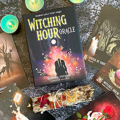 Witching Hour Oracle by Lorriane Anderson: Flashcards; 128 pages / English