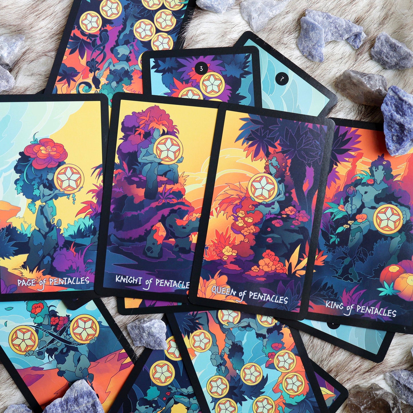 Elemental Strength Tarot: Portable