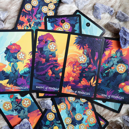 Elemental Strength Tarot: Portable