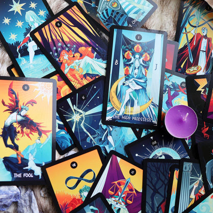 Elemental Strength Tarot: Portable