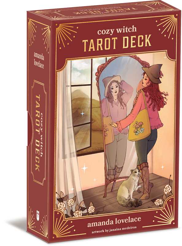 Cozy Witch Tarot Deck and Guidebook by Amanda  Lovelace: Mixed Media; 128 pages / English