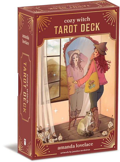 Cozy Witch Tarot Deck and Guidebook by Amanda  Lovelace: Mixed Media; 128 pages / English